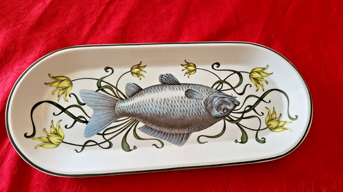 Grand plat poisson en - plat,