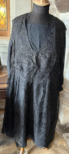 Dentelle ancienne robe - dentelle,