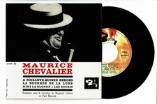 Maurice CHEVALIER Disque 45T EP A 75 BERGES - L SOURIS -MIMI LA BLONDE Languette
