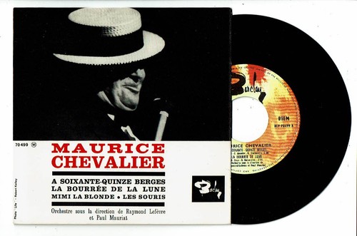 Maurice chevalier disque 45t - chevalier,