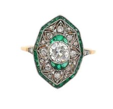Bague de fiançailles FN en or