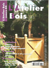 L'ATELIER DU BOIS N°84 VASE LENTICULAIRE COL GOBELET /POSE PLINTHES / TABLE SCIE