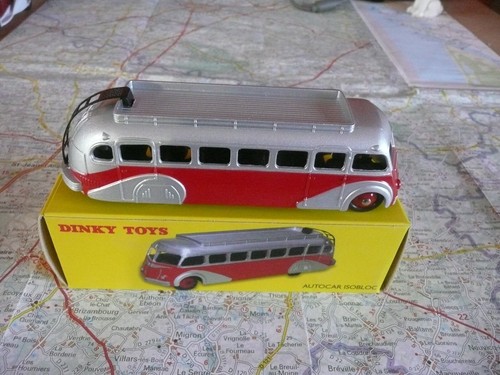 Isobloc autocar rouge dinky - rouge,