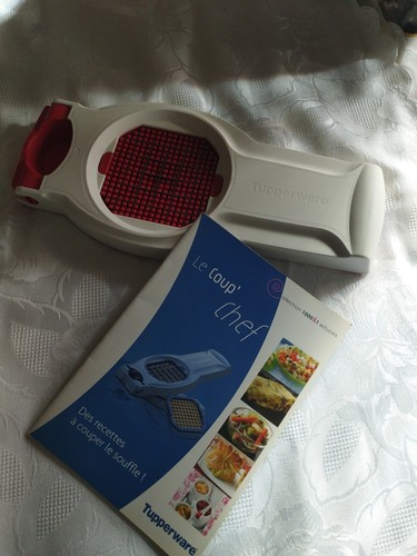 Tupperware coup chef rouge - coup,
