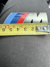 Logo D’origine BMW Badge Emblème M 3D Gris Cérium Coffre Et Aile BMW