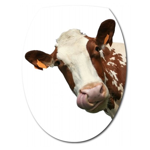 Sticker abattant vache - sticker, wc