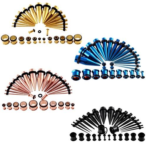 Kit écarteurs oreille en - kit, d'écarteurs