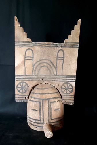 Masque aux escaliers hopi - masque,