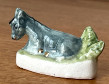 Superbe Fève Ane Gris Crèche