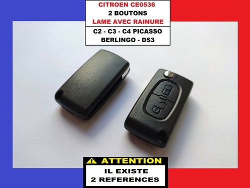 Coque clé plip - boitier, 2bt
