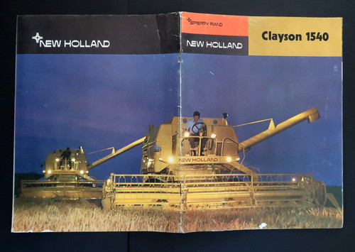 Brochure new holland clayson - brochure,