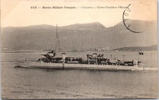 BATEAUX DE GUERRE LE CARABINE carte postale ancienne /REF -VP8946