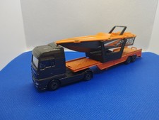 Majorette Camion Man Avec Remorque Et Bateau N°0622