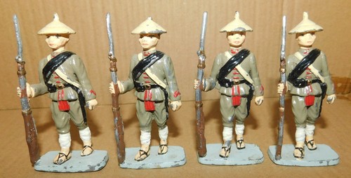 Petit soldat plomb - 4x, en