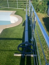 Couverture, Bâche de protection pour enrouleur de piscine