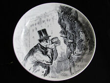 XIX Assiette parlante Creil & Montereau La Chasse  N° 11 - Ch. Hamlet  A. Grevin