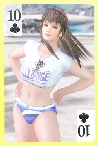Jeu cartes jouer hitomi - cartes, à