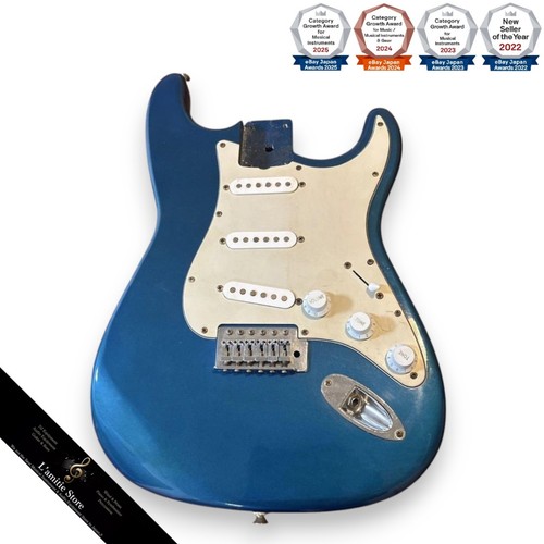 Corps fender stratocaster bleu - stratocaster,