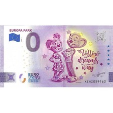 Billet Euro souvenir Europa