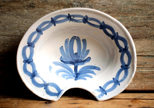 Antique french shaving dish - antique,