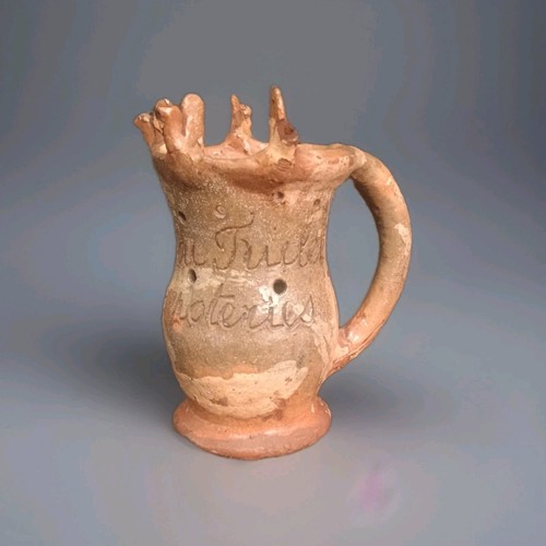 Pichet trompeur 19e poterie - 19e,