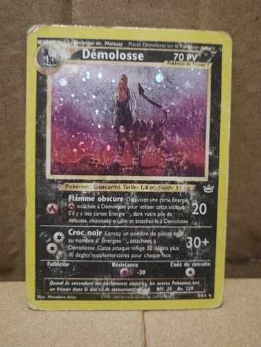 Carte pokemon wizards néo - wizards,
