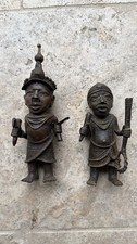 Ancien Couple bronze Ife /