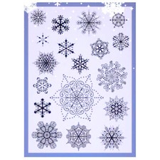 TAMPONS TRANSPARENTS FLOCONS