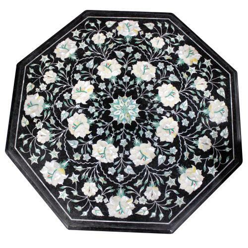 Marble coffee table - marble, top