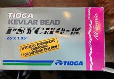 ULTRA RARE NOS Pneu VTT 26 " Tioga Psycho-K Kevlar Butterscotch