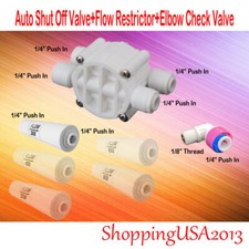 Auto shut off - auto, 1/4"