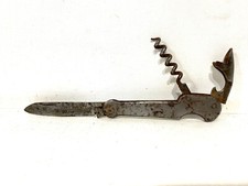 Ancien Couteau Tire Bouchon