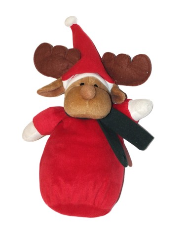 Peluche renne père noël - peluche, 30