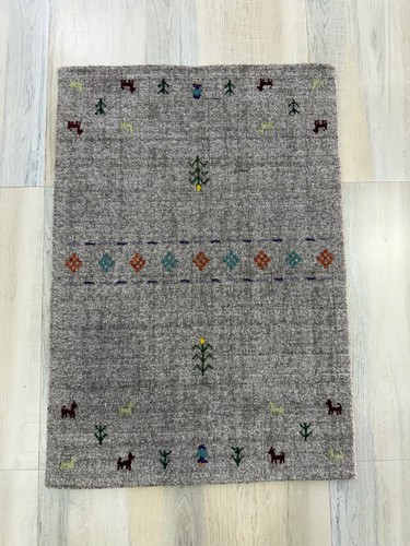 Tapis laine gabbeh fait - tapis,