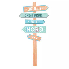 Panneau bois déco zen