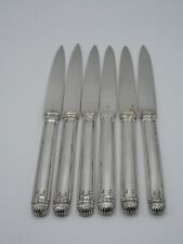 RARE SUITE 6 COUTEAUX A FRUITS