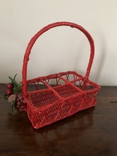 Panier casier en osier porte