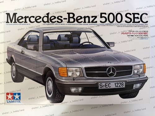 Tamiya mercedes benz 500 - tamiya, 1/24