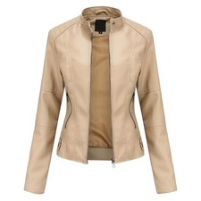 Femme veste cuir bombers - veste,
