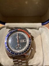 montre  SEIKO 6139 Pogue Severt speed timer Automatique chrono chronometre