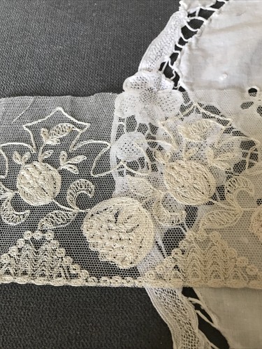 Ancienne dentelle tulle - ancienne,