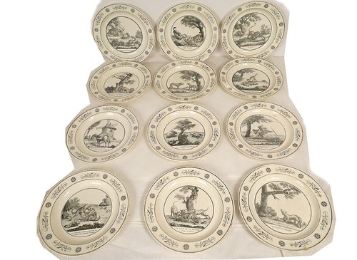 Assiettes parlantes - 12,