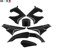 Kit carénage Carrosserie TNT  7 Coques Noir Gilera RCR / SMT  50 2004-2005