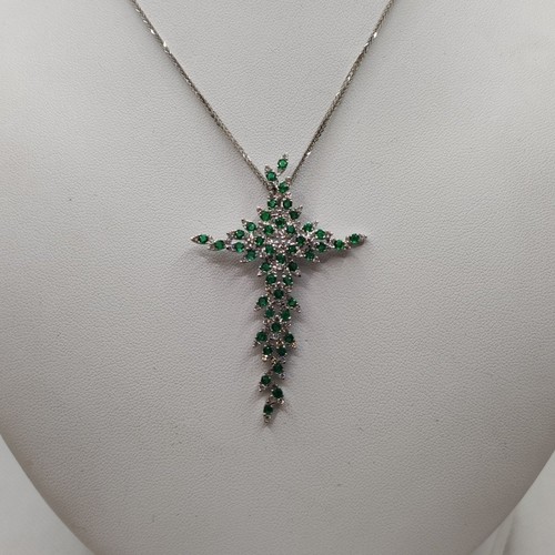 Croix avec des - des, et
