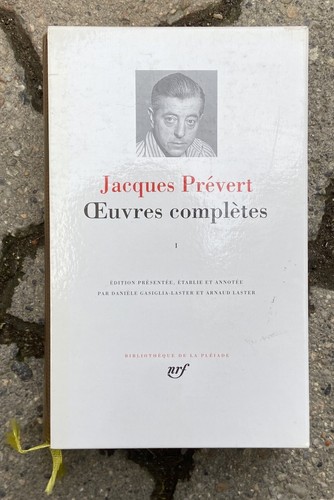Pleiade jacques prevert - pleiade,