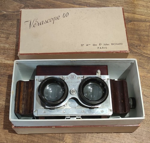 Ancienne visionneuse stéréo - ancienne,