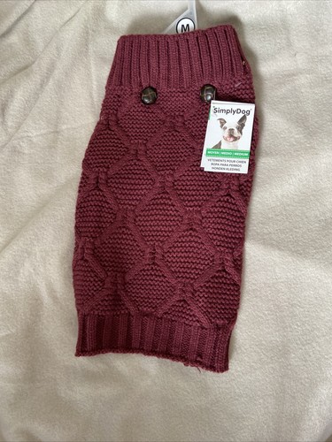 Pull chien bordeaux - chien,