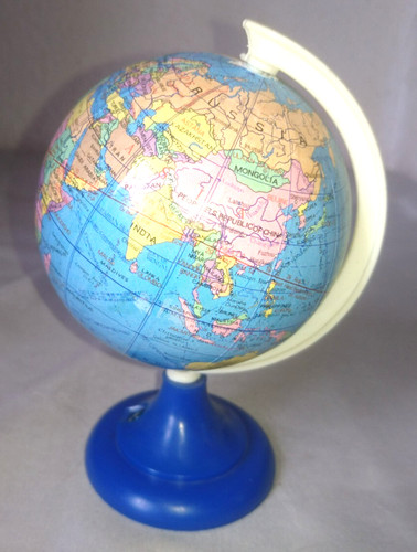 Ancien beau globe terrestre - globe,