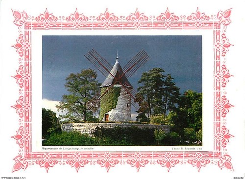 Carte postale moulin - postale, à