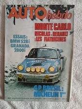 AUTO HEBDO N°99 2/2/1978 JP